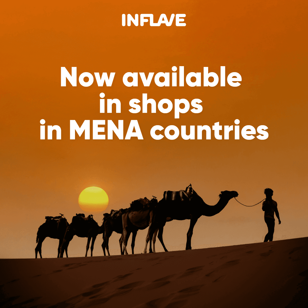 Meet three new lines of unique high-puff disposable vapes by INFLAVE in the MENA region